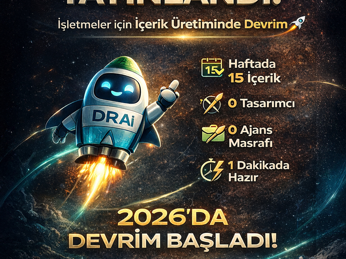 DR AI Yayında! İşletmeler İçin Sosyal Medyada Devrim
