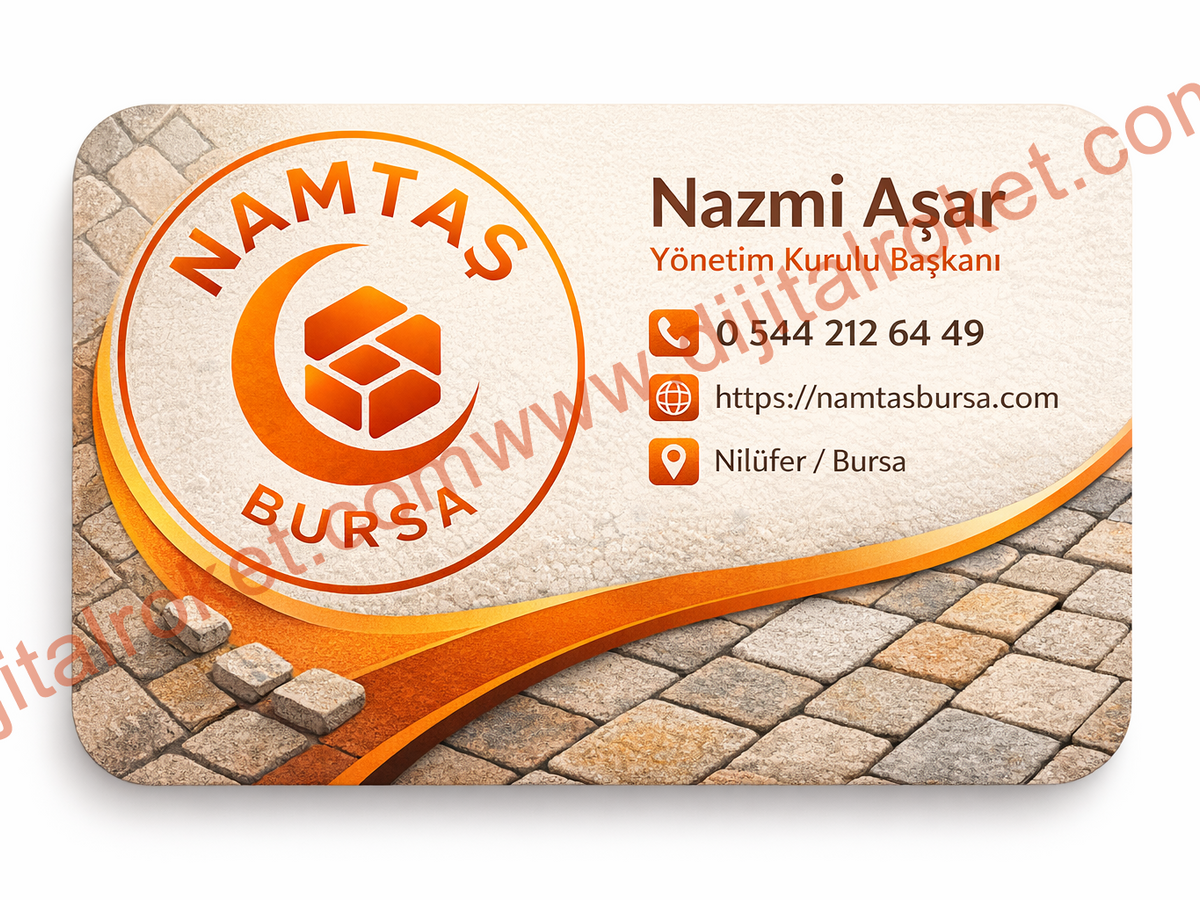 Kartvizit Tasarımı 2 – Ön
